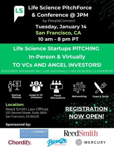 Life Science PitchForce & Conference @ J.P. Morgan Health Care Conference